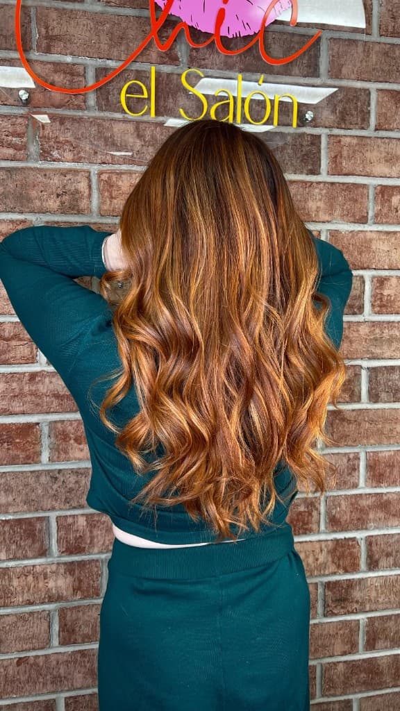 After — Brunette Balayage at Chic Salon Charlotte